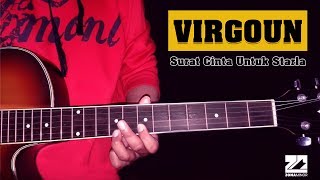 VIRGOUN  Surat Cinta Untuk Starla  Instrumen Melodi Tutorial [upl. by Ashman]