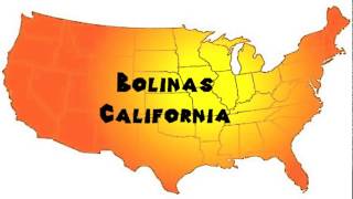 How to Say or Pronounce USA Cities — Bolinas California [upl. by Buroker107]