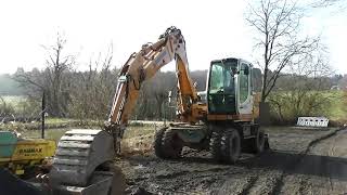 Liebherr A 311 Litronic mobile excavator data [upl. by Hodge406]