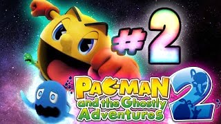 PacMan and the Ghostly Adventures 2 Walkthrough Part 2 PS3 X360 WiiU Pacopolis [upl. by Notyard]