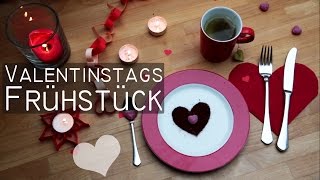 DIY Valentinstags Deko  Teelichter Teebeutel Herzen Servierten [upl. by Jenness]