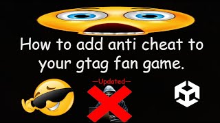 How to add anti cheat to your gtag fan game bypassable [upl. by Annotahs]