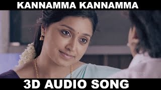 Kannamma Kannamma 3D Song  Rekka  Must Use Headphones  Tamil Beats 3D [upl. by Millford]