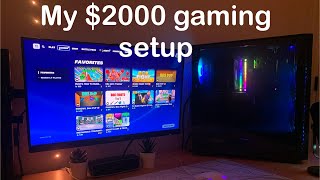 My 2000 dollar gaming setup VOICE REVEAL [upl. by Raquel]