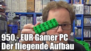 Gamer PC im Konsolenformat  Der fliegende Aufbau [upl. by Nivi273]