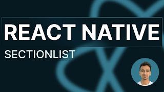 React Native Tutorial  56  SectionList [upl. by Aniham309]