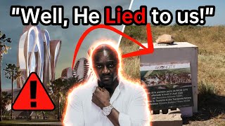 AKON IS A FRAUD😯  The Brutal Collapse of Akon’s Scam City Patrick CC react drama celebrity [upl. by Kamal629]