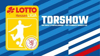 Torshow Eintracht Stadtallendorf  TSV Steinbach Haiger II I LOTTO Hessenliga [upl. by Aisatana]