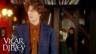 PETER CAPALDI As the Dreamy Tristan Campbell  The Vicar of Dibley  BBC Comedy Greats [upl. by Verney]