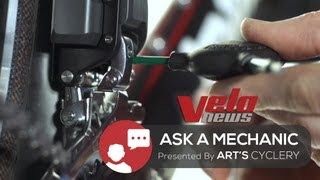 Ask a Mechanic How to Setup Di2 Front Derailleurs [upl. by Isaacs]