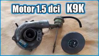 Reparación de TURBO motor 15 dci Renault Kangoo Clio Logan Megane [upl. by Feriga]