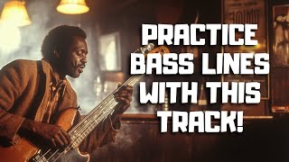 Blues Backing Track for Bass  E Minor  No Bass Play Along Jam Practice Improvisation [upl. by Gretta506]