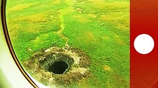 Mysterious giant crater discovered at worlds end in Siberia [upl. by Ardyth799]