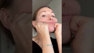 Sagging droopy cheeks and jawl facial exercise massage [upl. by Cara38]