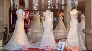 La Calle de los Vestidos de Novias XV años primera comunión Bautizos en la CDMX [upl. by Varion59]