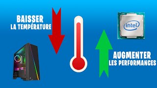 Baisser la Température de son PC et Augmenter ces Performances  undervolt  TUTO OPTIMISATION [upl. by Ronnie]