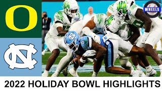 15 Oregon vs North Carolina  2022 Holiday Bowl at Petco Park  2022 College Football Highlights [upl. by Redna222]