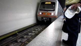 Metro station Monastiraki in Athens Greece HD Video [upl. by Moritz]