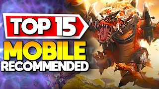 Top 15 Mobile Games to Try Now Android  iOS [upl. by Naitsabas]