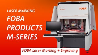 Laser marking machine  FOBA MSeries [upl. by Nilauqcaj36]