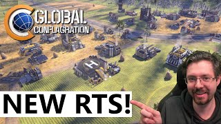 NEW RTS  Global Conflagration  Tutorial Mission [upl. by Nivre]