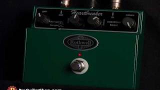 Rothwell Heartbreaker Overdrive Boost Pedal [upl. by Marinna]