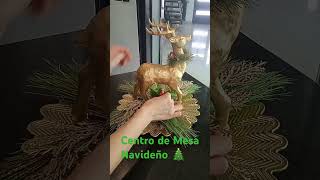 Navidad 🎄 2024 christmas centrodemesa manualidadesnavidad decoration diy [upl. by Clere729]