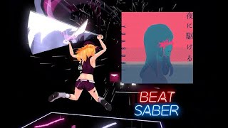 BeatSaber  YOASOBI  Yoru ni Kakeru FullBodyTracking [upl. by Arrahs]