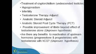 The Use of hCG plus TRT to Prevent Testicular Atrophy and Loss of Fertility Lecture for Clinicians [upl. by Ecidnacal315]