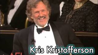 Kris Kristofferson Salutes Martin Scorsese at the AFI Life Achievement Award [upl. by Holds927]