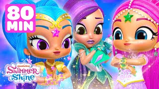 Shimmer and Shine Use Magic to Stop Zetas Spells  80 Minute Compilation  Shimmer and Shine [upl. by Erasmus]