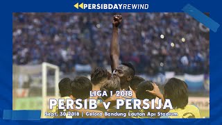 PERSIBDAY REWIND LIGA 1 2018  PERSIB 3  2 PERSIJA [upl. by Sokem953]