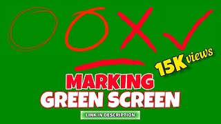 RED MARKING GREEN SCREEN NO COPYRIGHT [upl. by Athalie189]