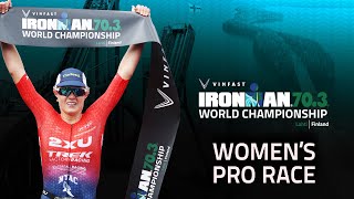 Womens Professional Race Coverage  2023 VinFast IRONMAN 703 World Championship [upl. by Staley82]