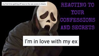 reacting to YOUR secrets and confessions [upl. by Windzer]