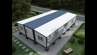 40ft foldable expandable container home with two bedrooms [upl. by Ynehteb]