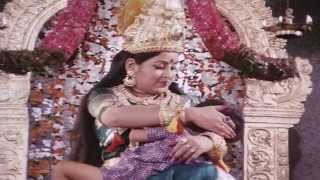 Mythical scene where lord Shivas wife goddess Parvathy feeding Prabhas baby  Mayavi Movie Scenes [upl. by Anirdna]