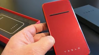 Tesla Wireless Powerbank Phone Charger 20 [upl. by Froemming]