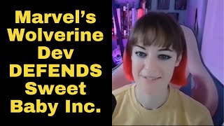 Marvels Wolverine Developer DEFENDS Sweet Baby Inc [upl. by Ablem]