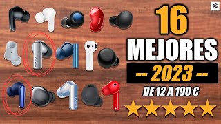 ✅Los 16 MEJORES AURICULARES INALÁMBRICOS en 2023 de 12 a 190 euros [upl. by Kary614]