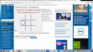 como descargar pokemon esmeralda y emulador sin emulador no pueddes jugarwmv [upl. by Alleacim]