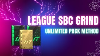 HOW I GRIND THE LEAGUE SBC TO MAKE UNLIMITED PACKS  EAFC 24 UNLIMITED PACK METHOD [upl. by Caldwell]