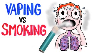 Is Vaping Worse Than Smoking [upl. by Antoni255]