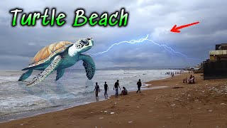 Turtle Beach Karachi July 2024  Heavy Thunderstorm  Short VLOG [upl. by Leno]