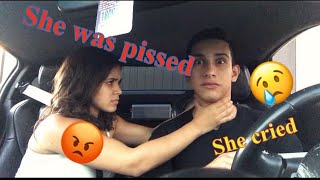 CRAZY CHEATING PRANK ON GIRLFRIEND She hates me now CRYING WARNING [upl. by Cristi302]