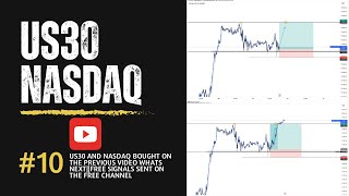 US30 AND NASDAQ BOUGHT ON THE PREVIOUS VIDEO WHATS NEXTFREE SIGNALS SENT ON THE FREE CHANNEL [upl. by Acinomad]