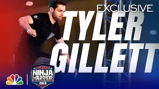 Tyler Gilletts Inspired Run  American Ninja Warrior Atlanta City Finals 2019 Digital Exclusive [upl. by Huberty]