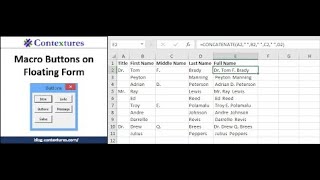 Concatenate formula through macro Hindi [upl. by Neral]