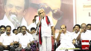 Theepori Arumugams speech about Jayalalitha [upl. by Fitalludba]