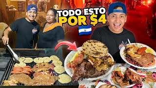 LA PARRILLADA DE CARNE MAS GROSERA DE LA FRONTERA de EL SALVADOR y GUATEMALA [upl. by Eittocs499]